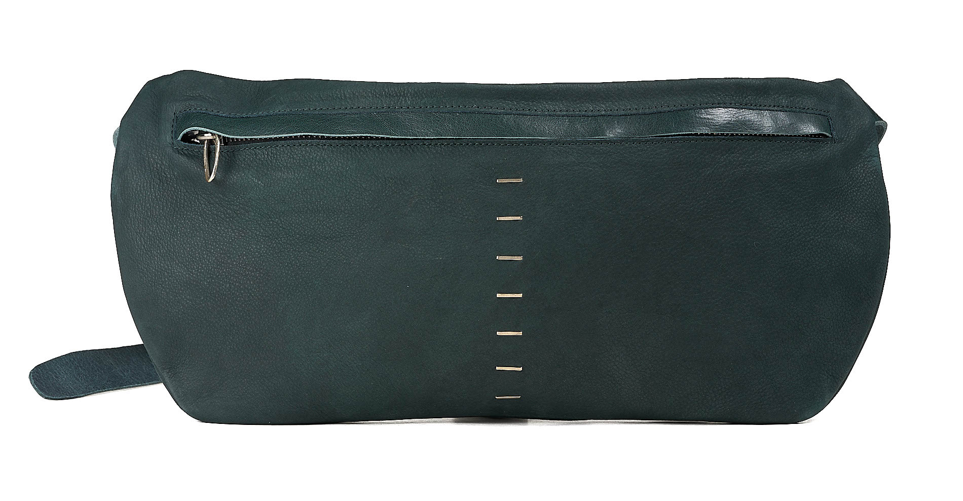daniele basta leather and silver bags - FRONT